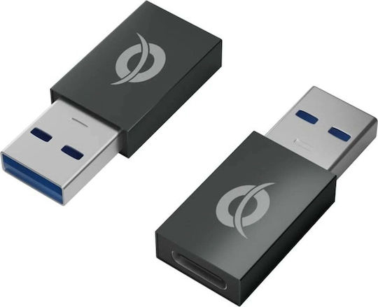 Conceptronic Converter USB-A male to USB-C female 2pcs