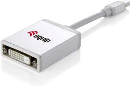 Equip 133433 Μετατροπέας mini DisplayPort male σε mini DisplayPort female Γκρι