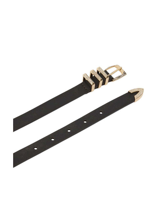 Leder Damen Gürtel Schwarz