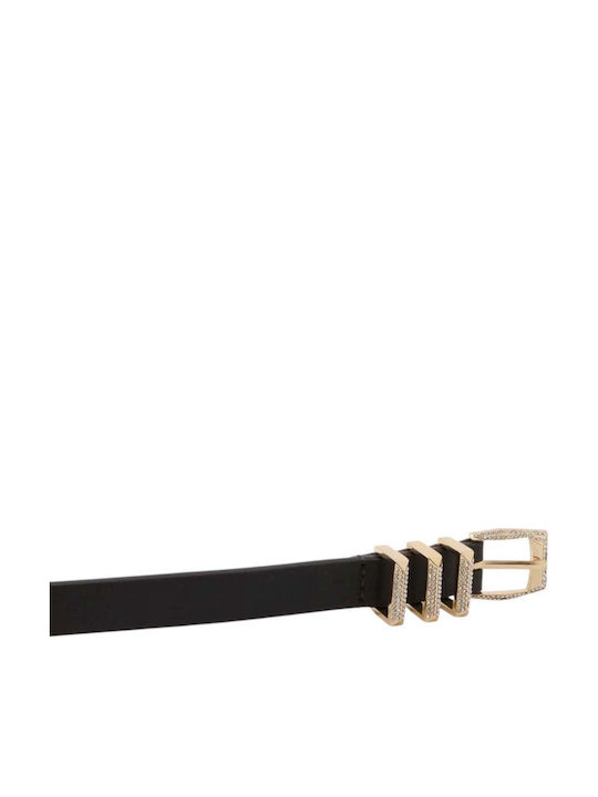 Leder Damen Gürtel Schwarz