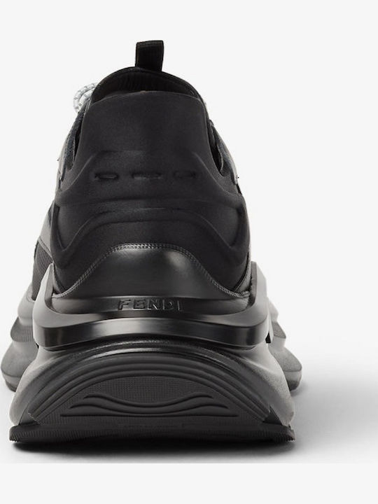 Fendi Chunky Sneakers Μαύρα Fendi Chunky Sneakers Μαύρα