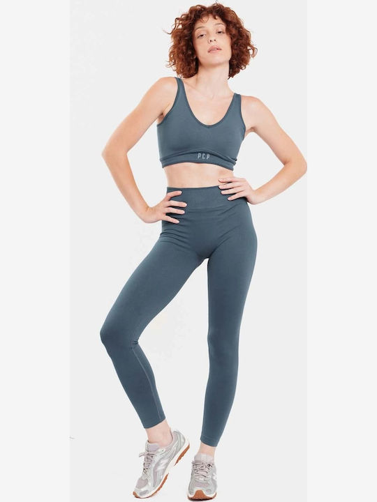 Tägliches Damen Leggings Grau
