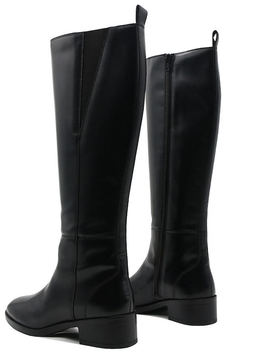 Anatomic Leather Women's Boots with Zipper Black