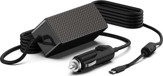 Origin Storage USB-C Универсален Зарядно за лаптоп 100W 12V с Отделяем Кабел за Захранване