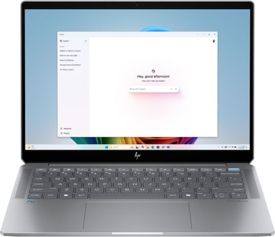 HP OmniBook Ultra 14-fd0007nn 14" IPS Touchscreen (Ryzen AI 300 Series-9 365/16GB/1TB SSD/W11 Home) Meteor Silver Aluminum (US Keyboard)