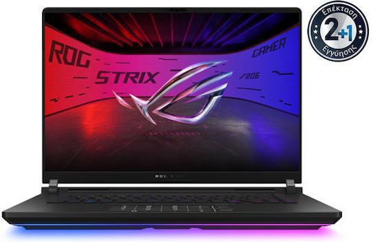 Asus Strix SCAR 16 G635LW-RW027X G635LW-RW027X 16" QHD+ (Ultra 9-275HX/64GB/2.0TB SSD/GeForce RTX 5080/W11 Pro) (International English Keyboard)