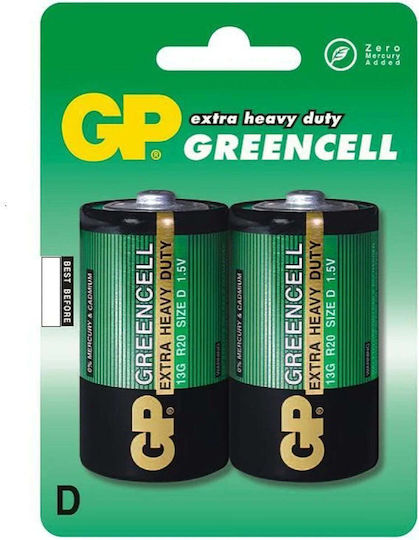 Genius Pack Алкални Батерии D 1.5V 2бр