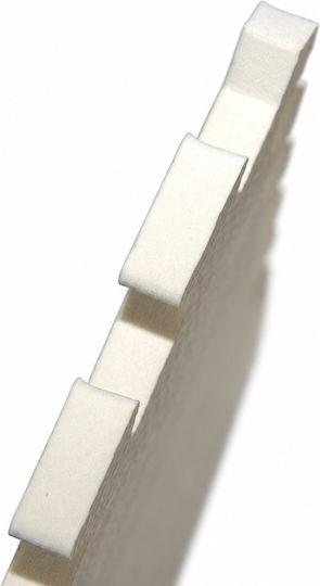 Rage Gymnastikmatten Puzzle Gymnastikmatten Gray 60x60x1.2cm 4 Stück