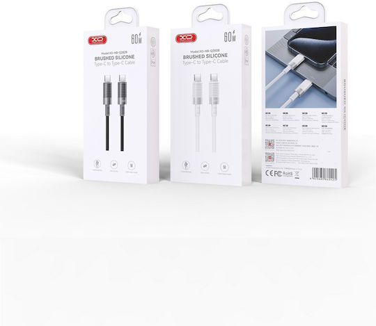 XO USB-C to Lightning Cable 30W Μαύρο 1m 16.005.0337