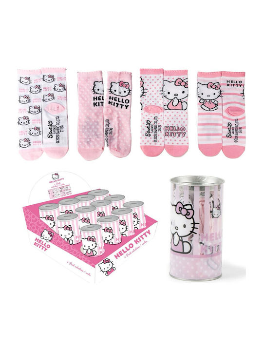 Cerda Παιδικές Κάλτσες Hello Kitty Hello Kitty 4 Ζευγάρια