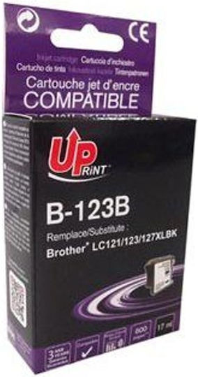 Uprint Kompatibles Tintenpatronen Drucker InkJet Brother /LC-123BK 17ml Schwarz 1 Stück