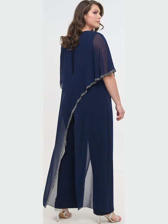 Women's One-piece Jumpsuit Navy Blue