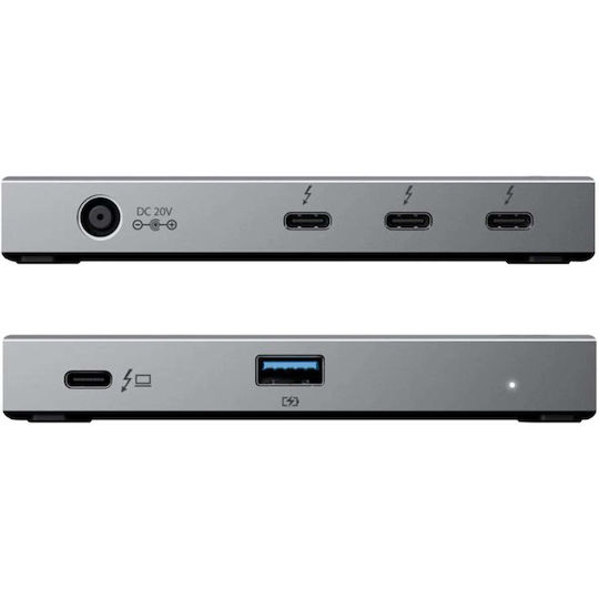 Alogic Dockingstation für Laptop mit Schwarzer Farbe