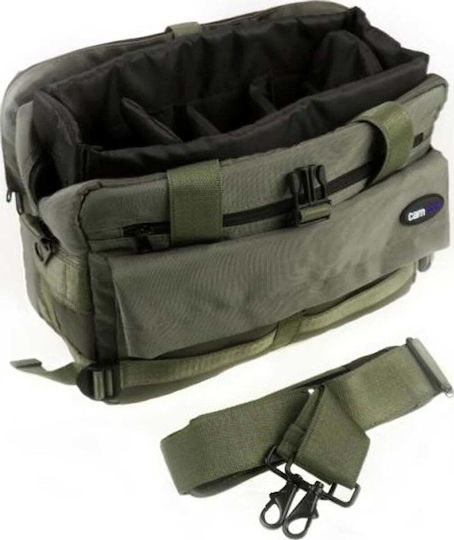 Large Khaki Shoulder Camera Bag