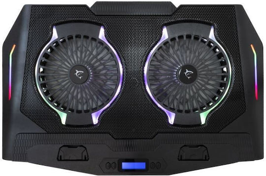 White Shark Cooling Pad για Laptop έως 17.3" με 2 Ανεμιστήρες και Φωτισμό SBX00285