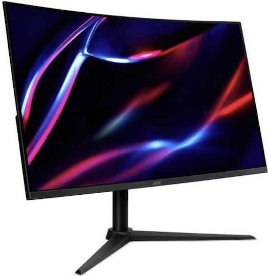 Acer Nitro XZ0 Curved Gaming Monitor 31.5" QHD 2560x1440 144Hz with Response Time 4ms GTG Silver