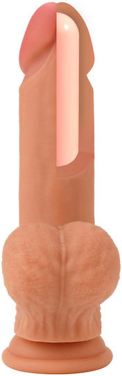Hidden Desire Realistic Vibrator 19cm Flesh