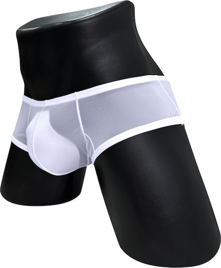 Kinksters Herren Sexy Boxer Weiß