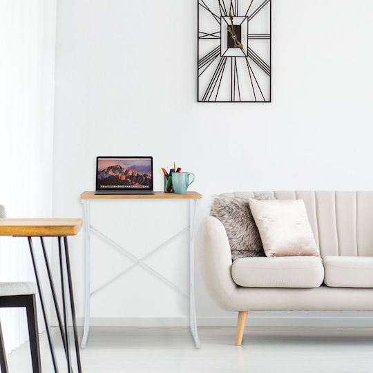 Relaxdays Τραπεζάκι για Laptop έως 20" Μπεζ 10049645