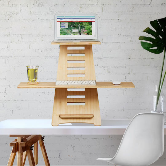 Relaxdays Relaxdays Laptop-Ständer Braune Tabelle 10045310