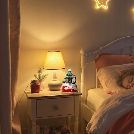 Christmas Figure Penguin with Music
