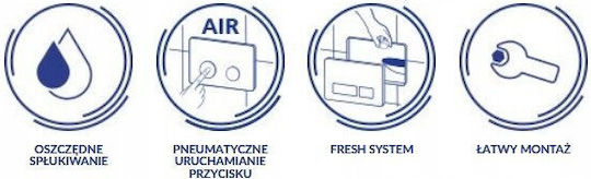 Cersanit S97-054 Flush Button