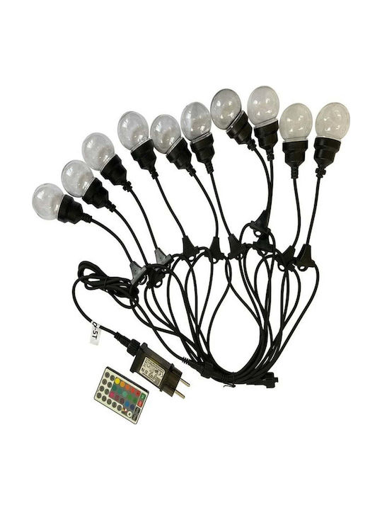 Domoletti Girlandă Luminoasă Etanșă LED IP44 8 m RGB