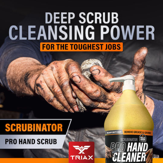 Pasta De Curatare Pentru Maini Triax Scrubinator 3.78 Kg Ecologica Hidratanta