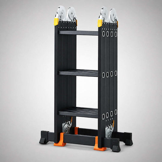 Scară Multifuncțională din Aluminiu 4x3