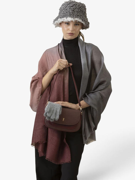 Women's Flap Bag Black Lines