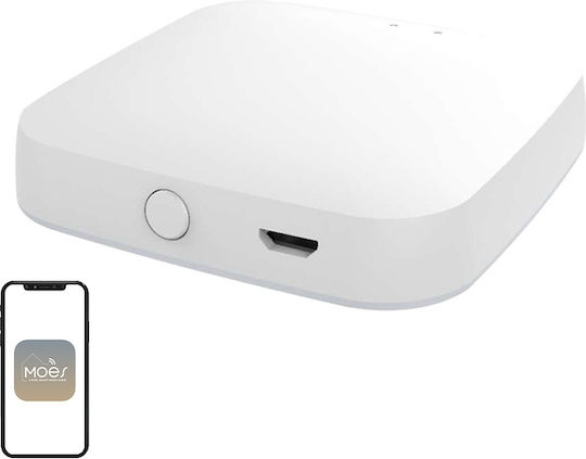 MOES BHUB-W Smart Gateway Wi-Fi / Bluetooth Συμβατό με Google Home & Alexa