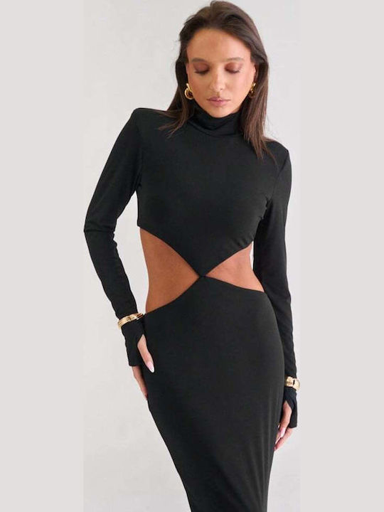 Maxi Evening Dress Black