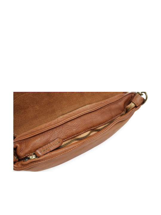 Gestrickte Damen-Schultertasche Taupe