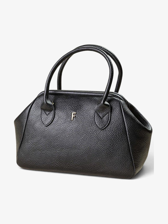 Burgunderrote Damenhandtasche / Schultertasche