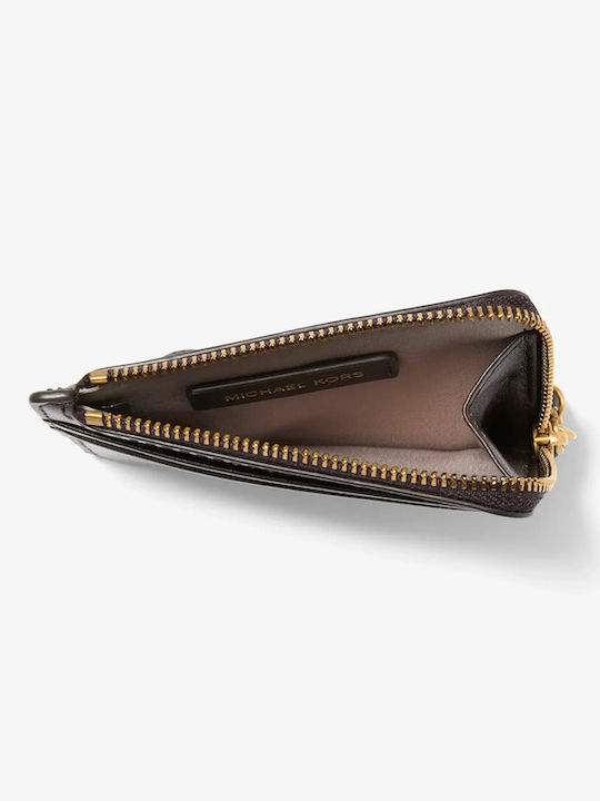 Wristlet Kleine Braune Damen-Leder-Kartenbörse