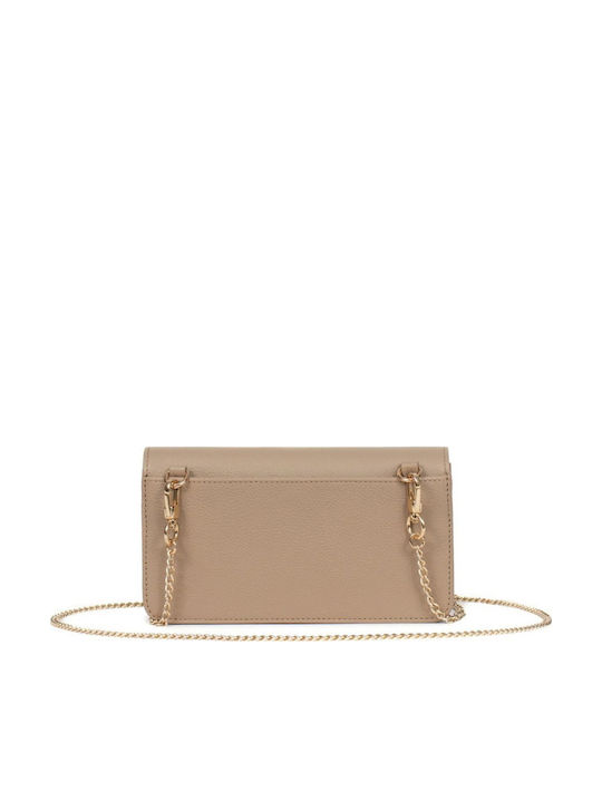 Small Leather Women's Wallet with RFID Brown
