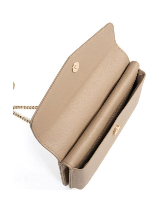 Small Leather Women's Wallet with RFID Brown