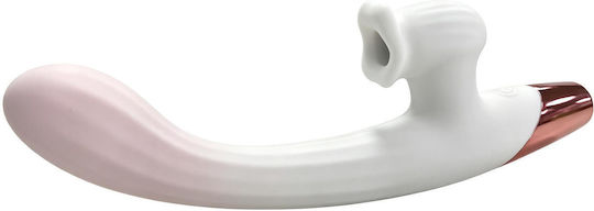 Kinksters Doppelvibrator 18,7 cm Weißer