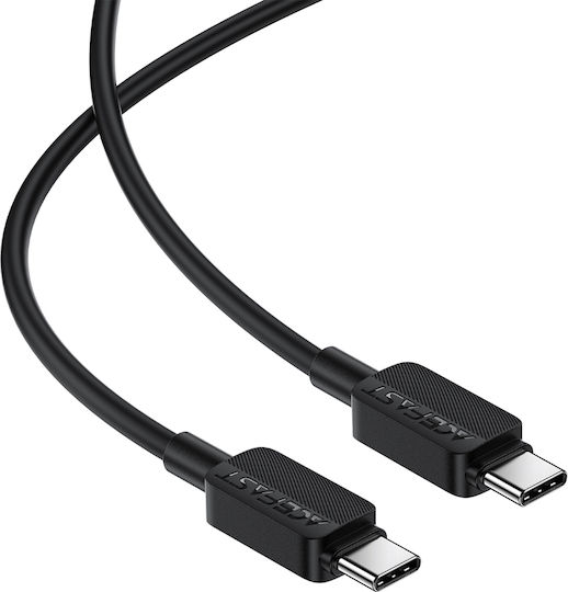 Acefast USB-C кабел мъжки - USB-C Черен 1,2 м C26-03