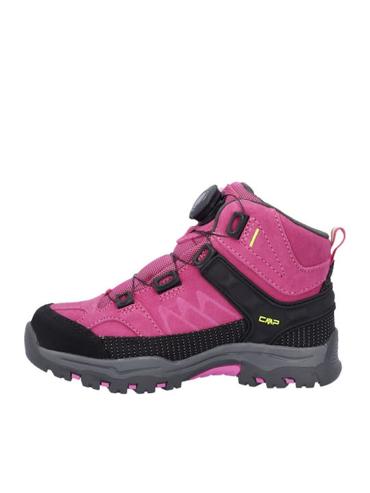 Kids Waterproof Hiking Boots Pink