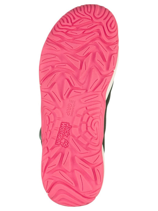 Sandale tip pantofii Roz