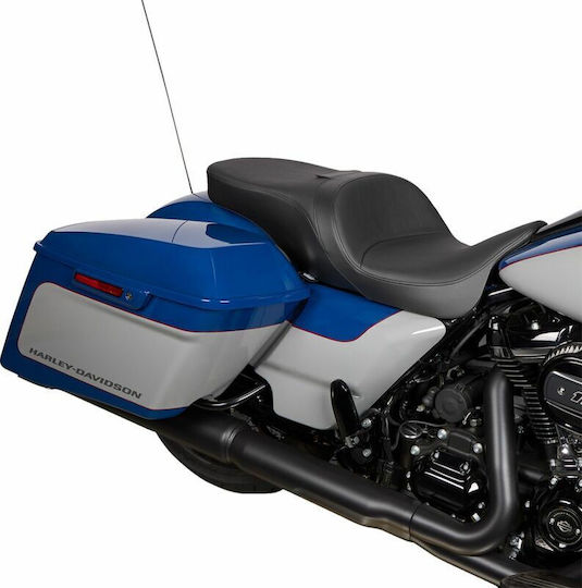 Drag Specialties Freedom Touring Seat 0801-1478 Harley Davidson FLHX 1690 11-16 1 Piece Black