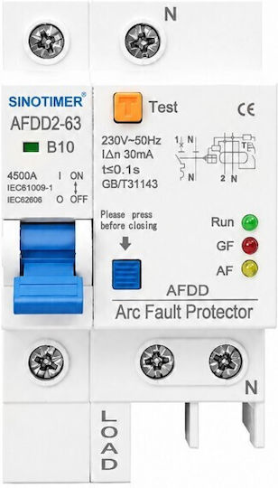 Sinotimer Buton De Șină 230V 10A