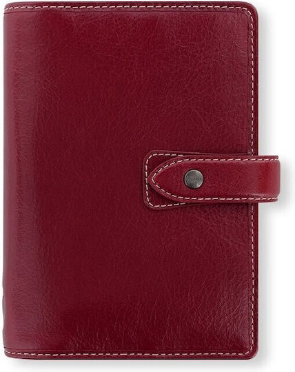 Filofax Malden Personal Ετήσιο Organizer Μπορντό Δερμάτινο