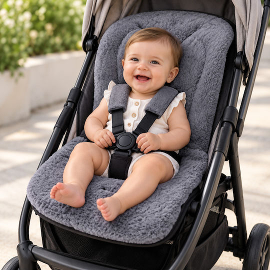 Queen Mother Kinderwagenmatratze Grau