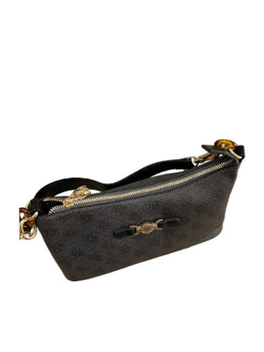Graue Damen-Schultertasche