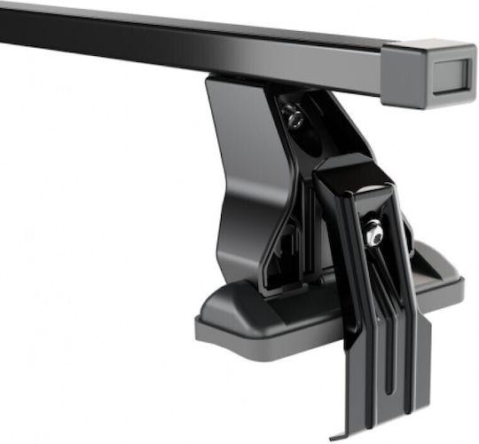 Menabo Komplettes Dachträger Set Omega L 130 Cm Schwarze Toyota C-HR 5 Türen 2023>-2 Stück 9660 Mb+12680 Mb Mp.to.12680/mb-omgb-14