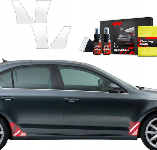 Grizzglass Protective Film Wheel Arches Grizzglass Bodyshield Skoda Octavia 3 2017-2020 4in1
