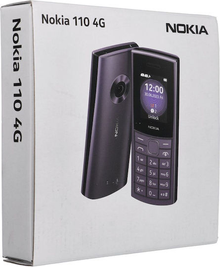 Nokia 110 (2024) Dual-SIM Handy mit Tasten (Griechisches Menü) Blau