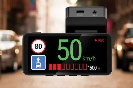 Navitel R87 Камера DVR за Автомобил 1080P със Дисплей 7" Wi-Fi GPS